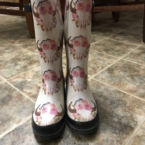 Blazin Roxy rubber boots - Picture 2 of 3